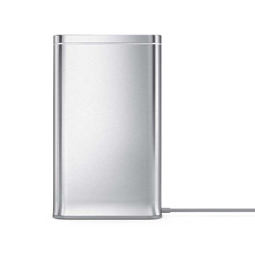 【simplehuman】クリーンステーション ホワイトステンレス　中古 simplehuman】クリーンステーション ホワイトステンレス中古